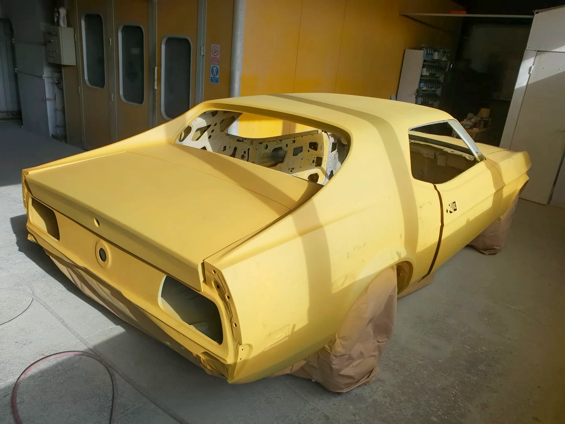 Ford Mustang — Preparation